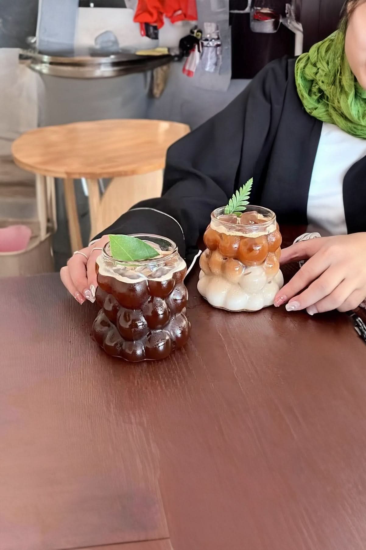 ☕BOROSİLİKAT BOĞUMLU BARDAK - dibidip 