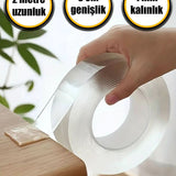 🔁ÇİFT TARAFLI NANO 2 METRE BANT - dibidip 