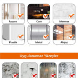 🔁ÇİFT TARAFLI NANO 2 METRE BANT - dibidip 