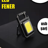 💡ÇOK AMAÇLI MİNİ LED FENER - dibidip 