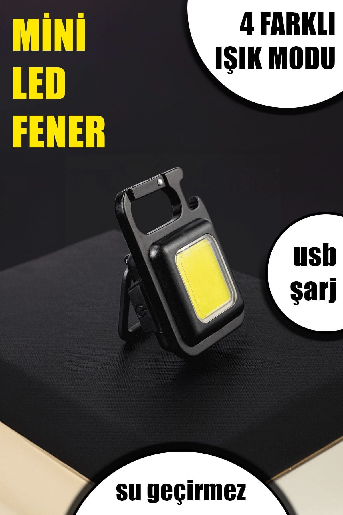 💡ÇOK AMAÇLI MİNİ LED FENER - dibidip 