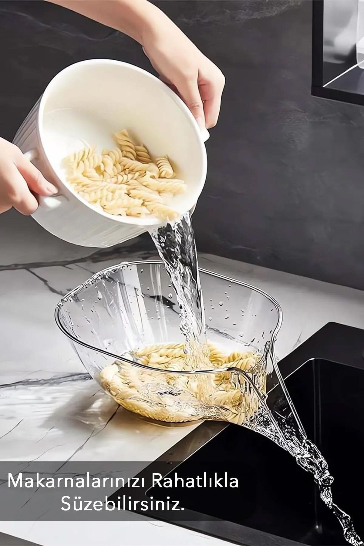 💧Çok Fonksiyonlu Mutfak Süzgeci - dibidip 