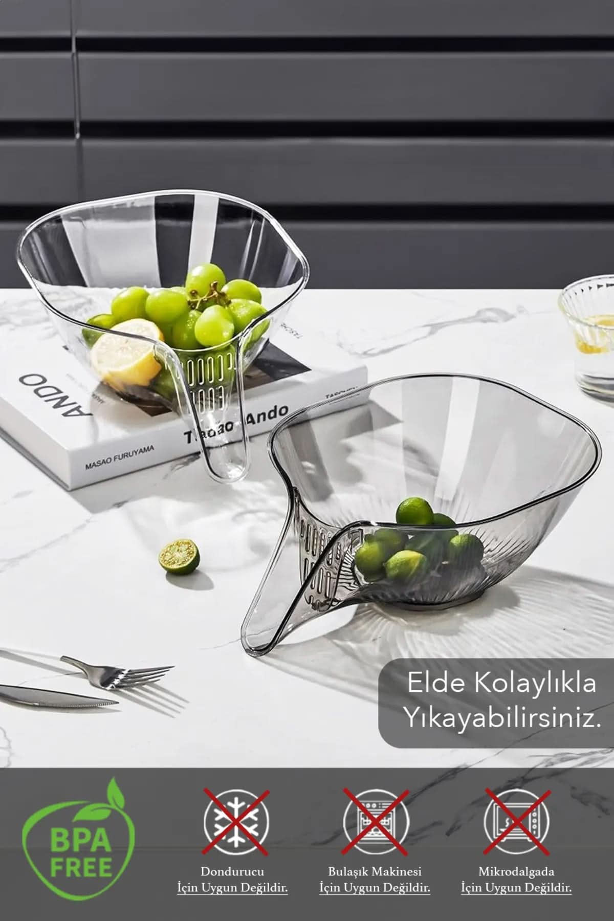 💧Çok Fonksiyonlu Mutfak Süzgeci - dibidip 