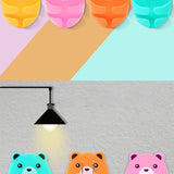 🧸DÖRTLÜ AYICIK FİŞ TUTUCU - dibidip 