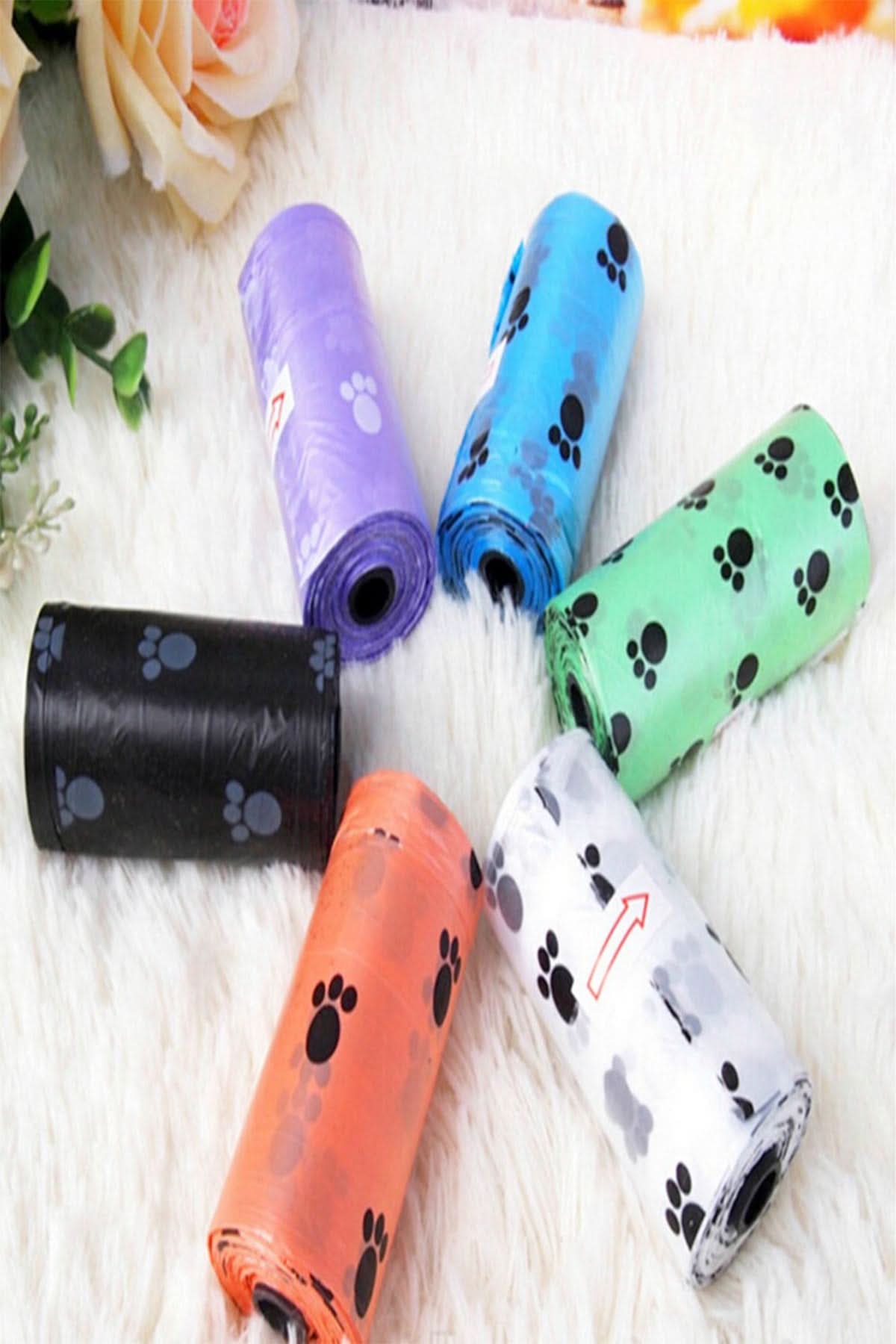 🐾EVCİL HAYVAN 4 LÜ SET DIŞKI POŞETİ - dibidip