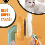 🐶EVCİL HAYVAN TÜY TARAĞI - dibidip 