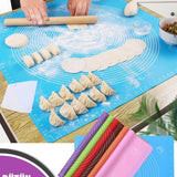 🧼Hamur Yoğurma Matı (40-50 cm) - dibidip 