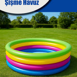 BESTWAY 51117 YUVARLAK ÇOCUK RENKLİ ŞİŞME HAVUZ - dibidip 