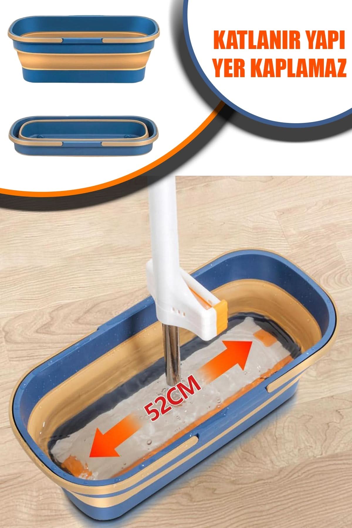 ✨Kovalı Sıkmalı Mop Seti - dibidip