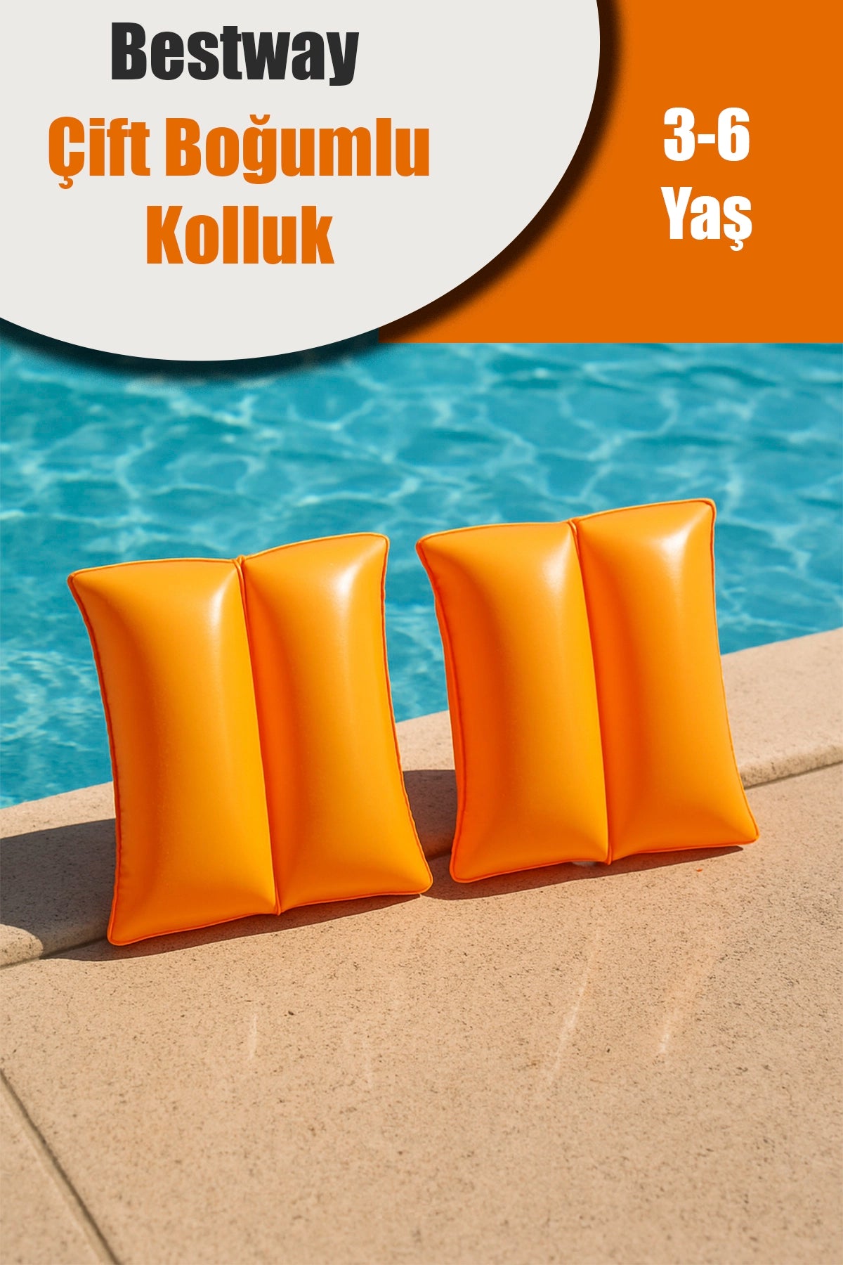 BESTWAY 32005 ÇİFT BOĞUMLU ÇOCUK DENİZ KOLLUK - dibidip 