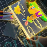 🎨LED IŞIKLI ÇİZİM TABLETİ - dibidip 