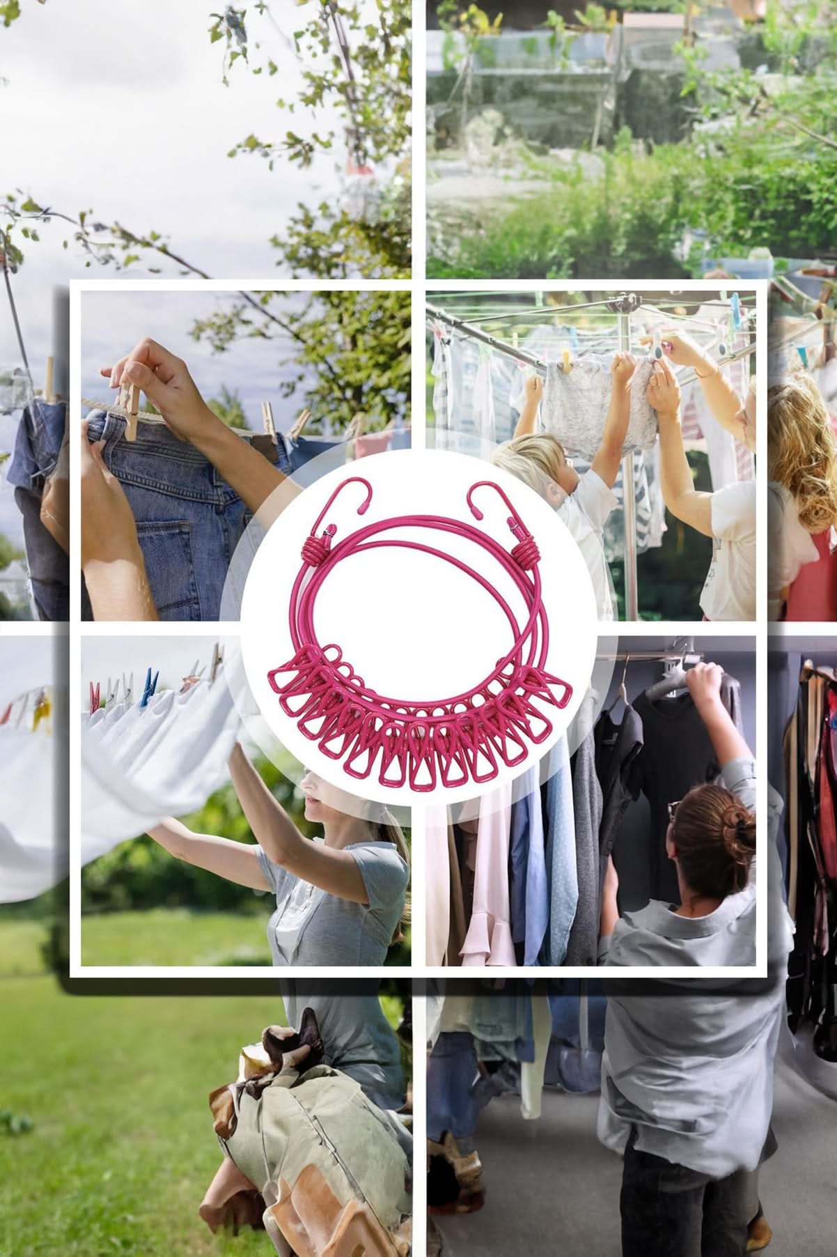 🧺 MANDALLI ÇAMAŞIR İPİ - dibidip 