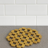 İBİCO DÖRTGEN BONCUK PARLAK AHŞAP NİHALE