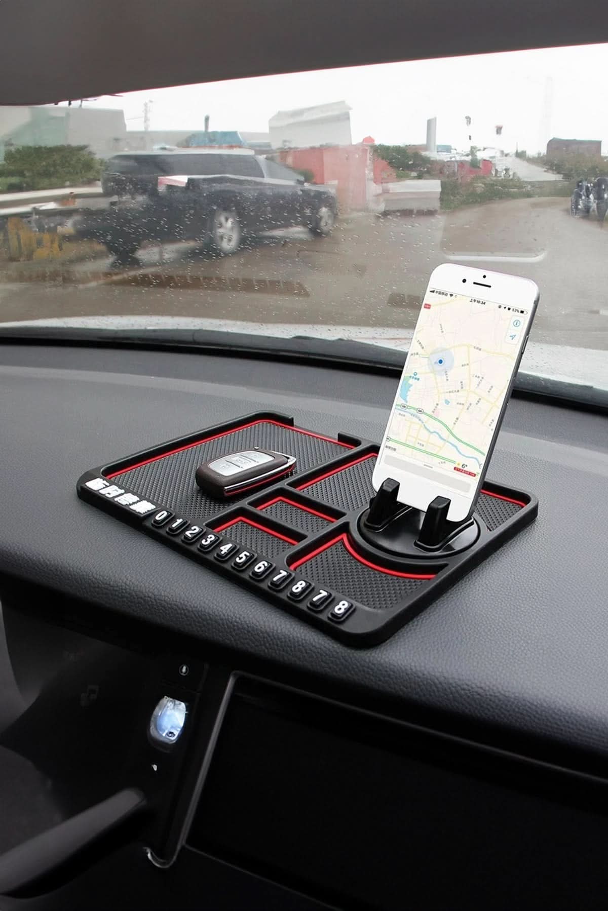📱NUMARATÖRLÜ ARAÇ İÇİ TELEFON TUTUCU - dibidip 