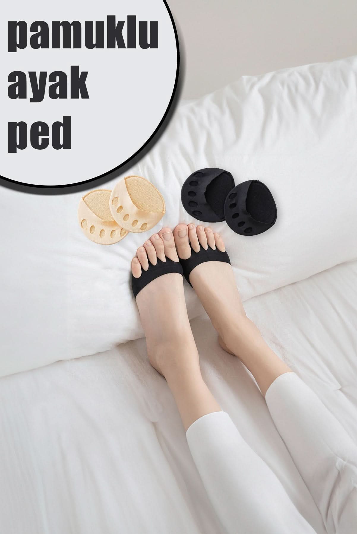 👠PAMUKLU AYAK PEDİ - dibidip 