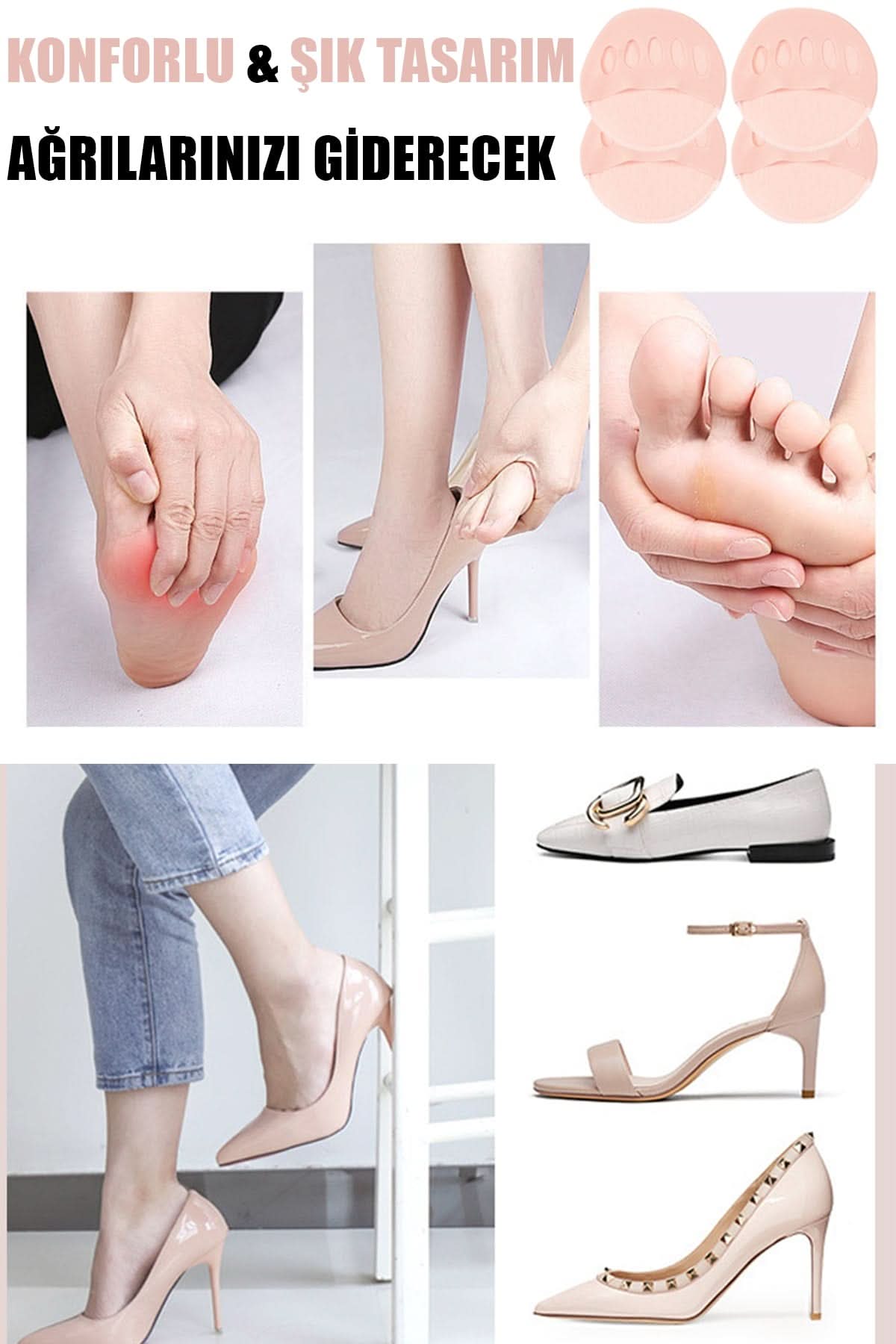 👠PAMUKLU AYAK PEDİ - dibidip 