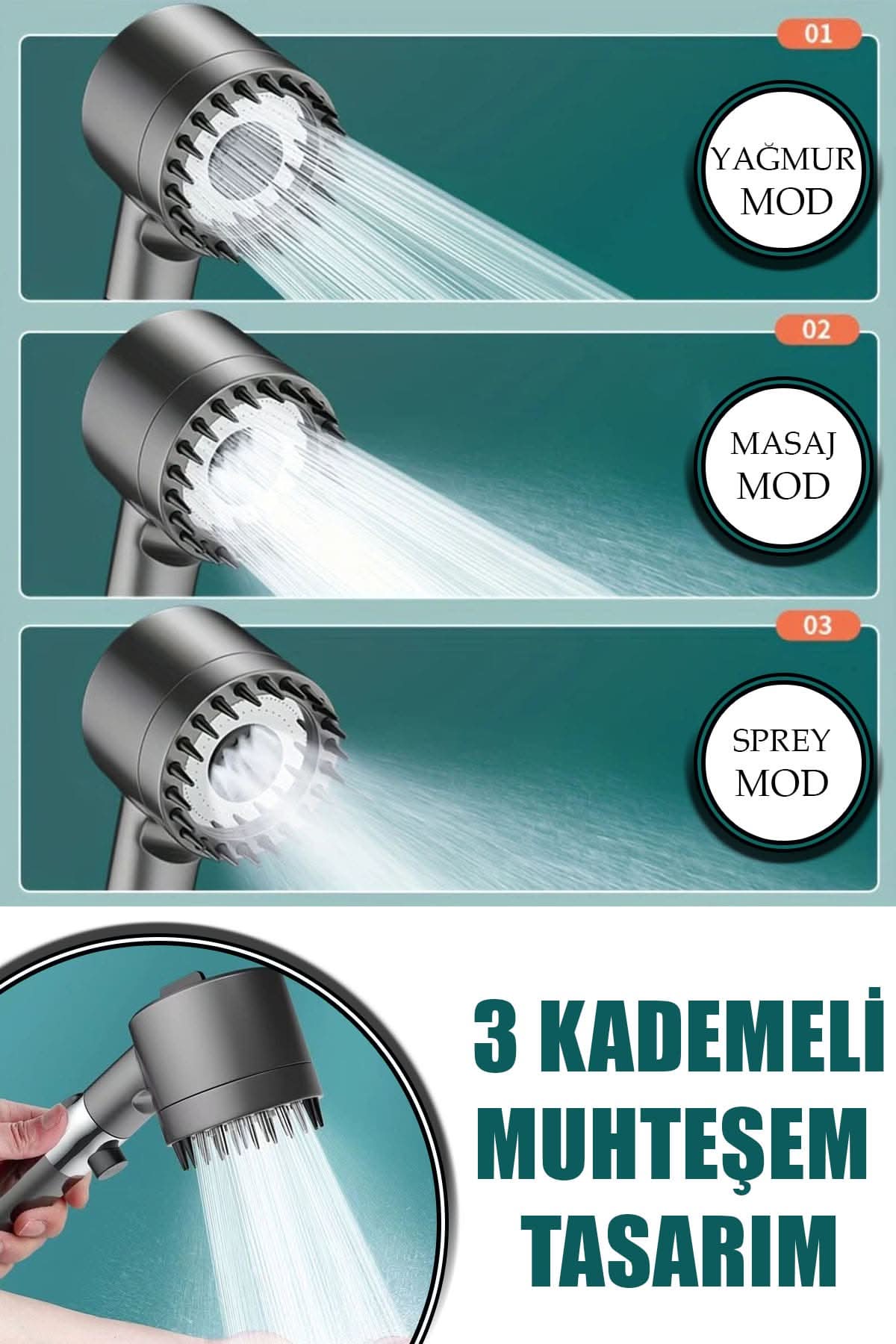🚿PROF SPA DUŞ BAŞLIĞI - dibidip 