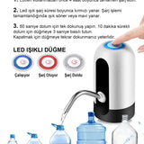 🚰ŞARJLI OTOMATİK SU POMPASI - dibidip 