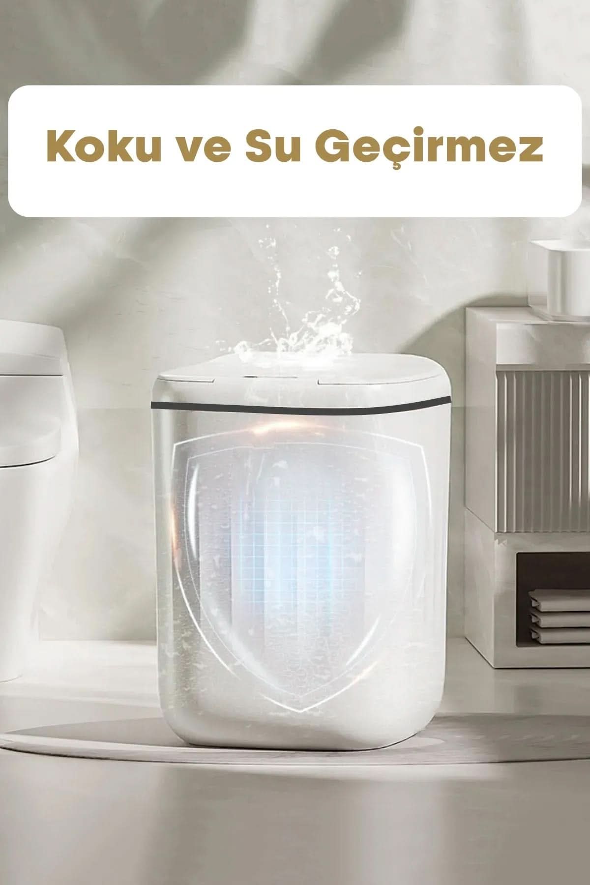 🚫SENSÖRLÜ ÇÖP KOVASI - dibidip 