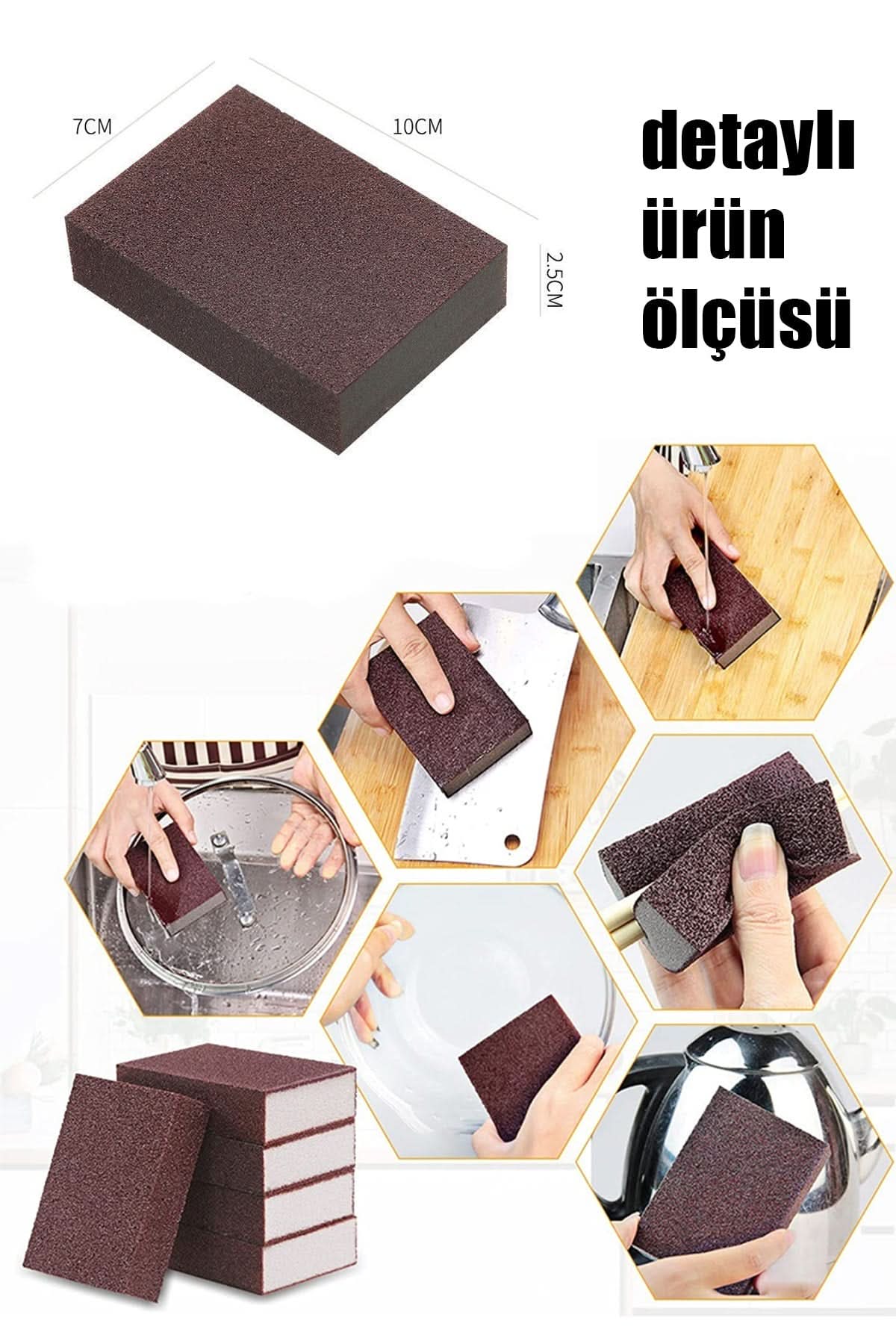 🖐️ SİHİRLİ TEMİZLİK SÜNGERİ - dibidip 