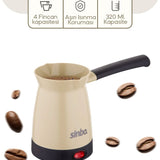 SİNBO SCM-2969 ELEKTİRKLİ CEZVE TÜRK KAHVE MAKİNESİ - dibidip 