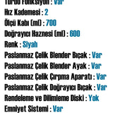 SİNBO SHB-3117 BLENDER SET - dibidip 