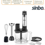 SİNBO SHB-3186 MULTİ BLENDER SET - dibidip 