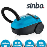 SİNBO SVC-8609 TOZ TORBALI SÜPÜRGE - dibidip 