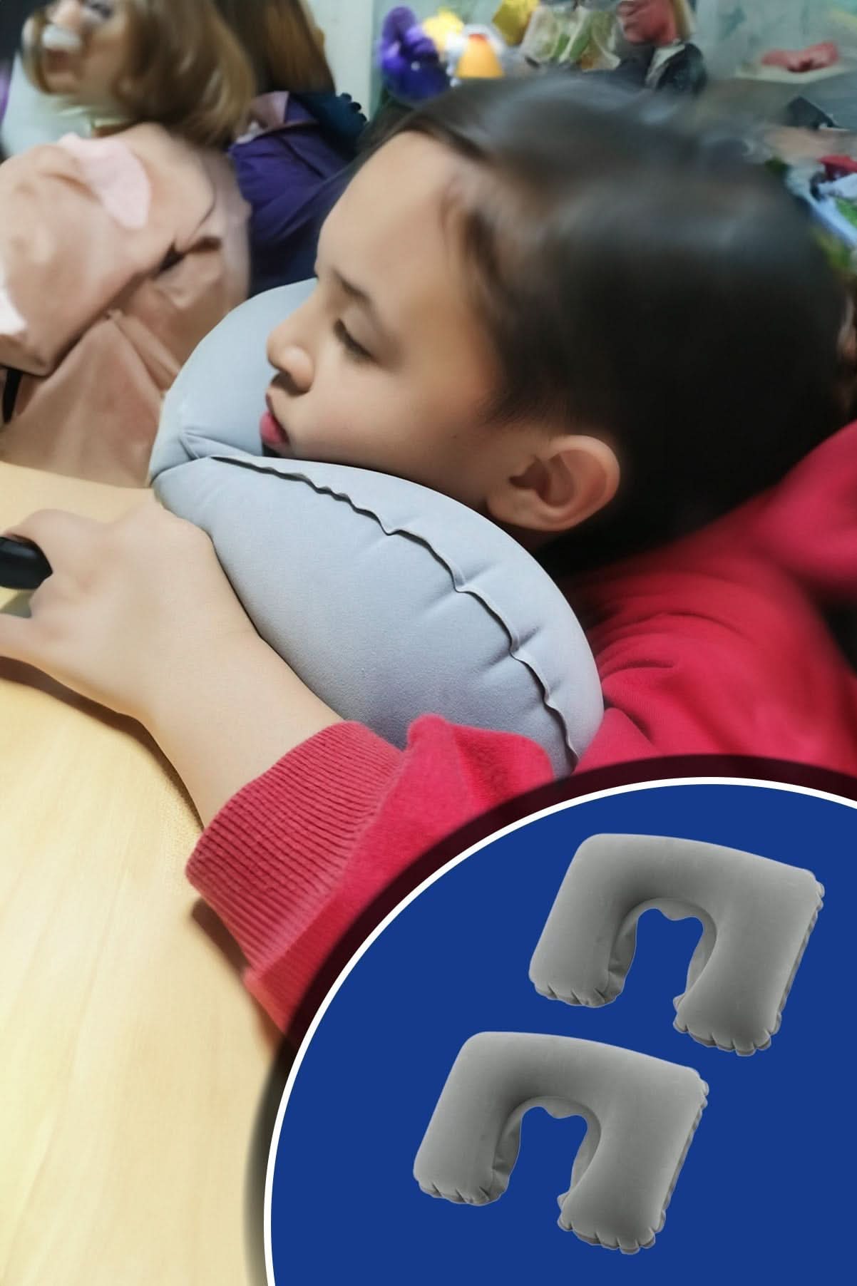 🛏️Şişme Seyahat Yastığı - dibidip