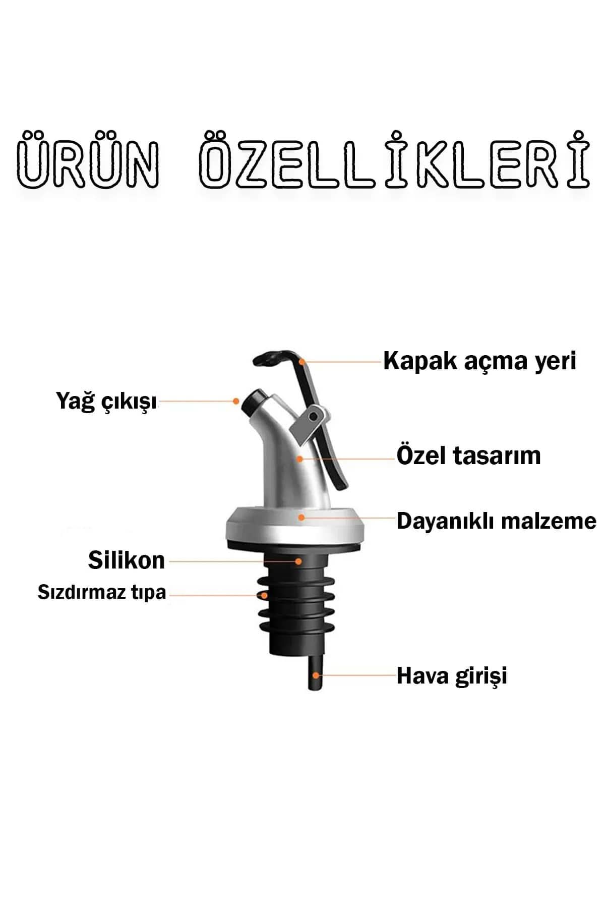 🍾SIZDIRMAZ YAĞ & SOS KAPAĞI - dibidip