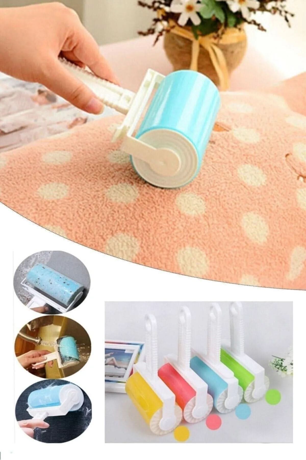 🧼YIKANABİLİR TÜY VE TOZ TOPLAMA RULOSU - dibidip 