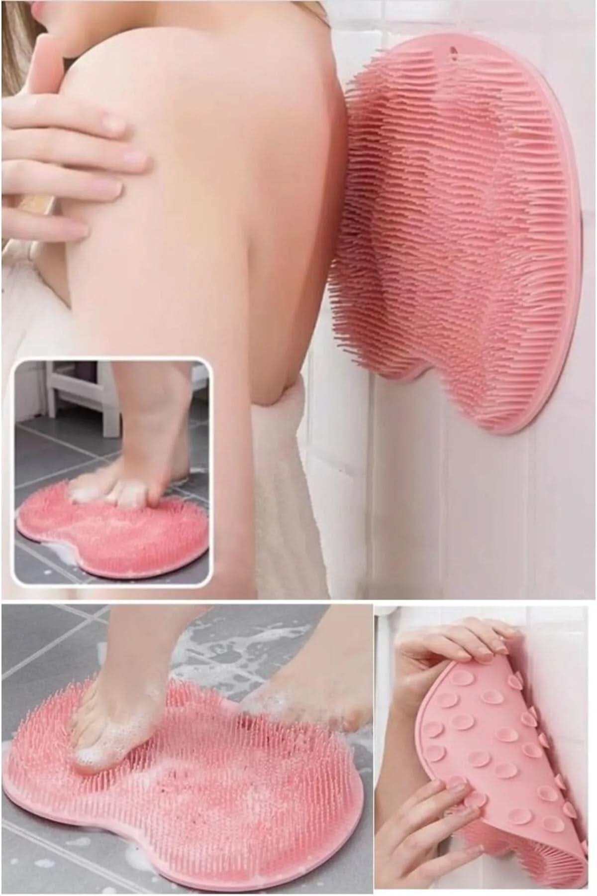🛁 VANTUZLU SİLİKON BANYO FIRÇASI - dibidip 