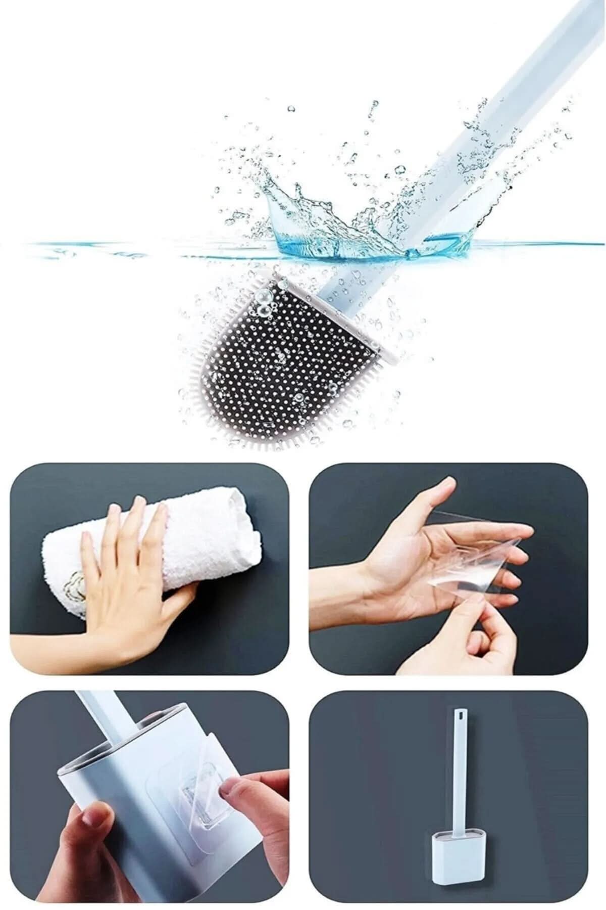 🚽WC SİLİKON FIRÇA - dibidip 