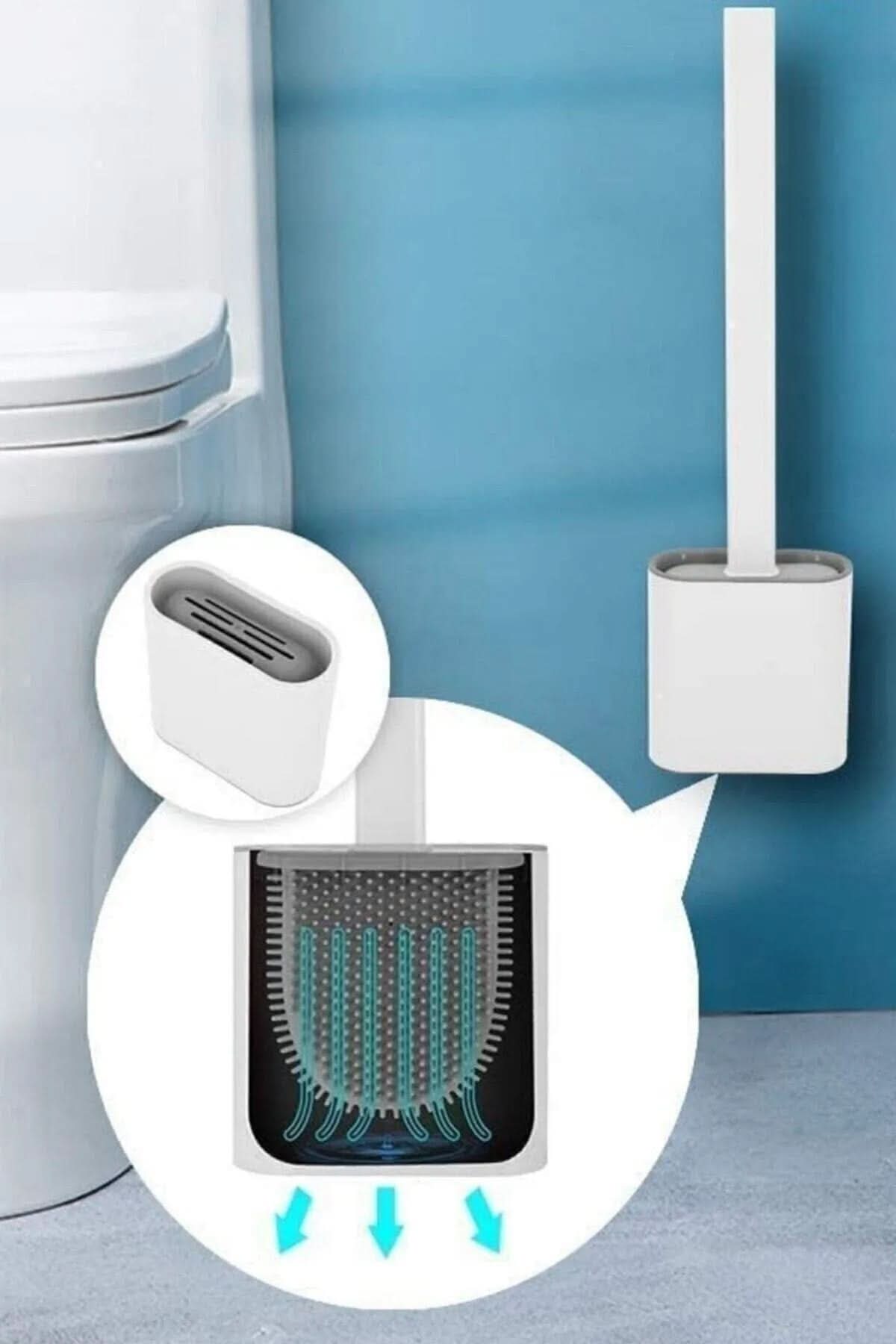 🚽WC SİLİKON FIRÇA - dibidip 