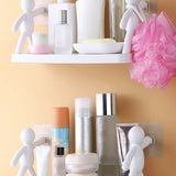 🎯YAPIŞKANLI DUVAR ORGANİZER İNSAN RAF - dibidip 