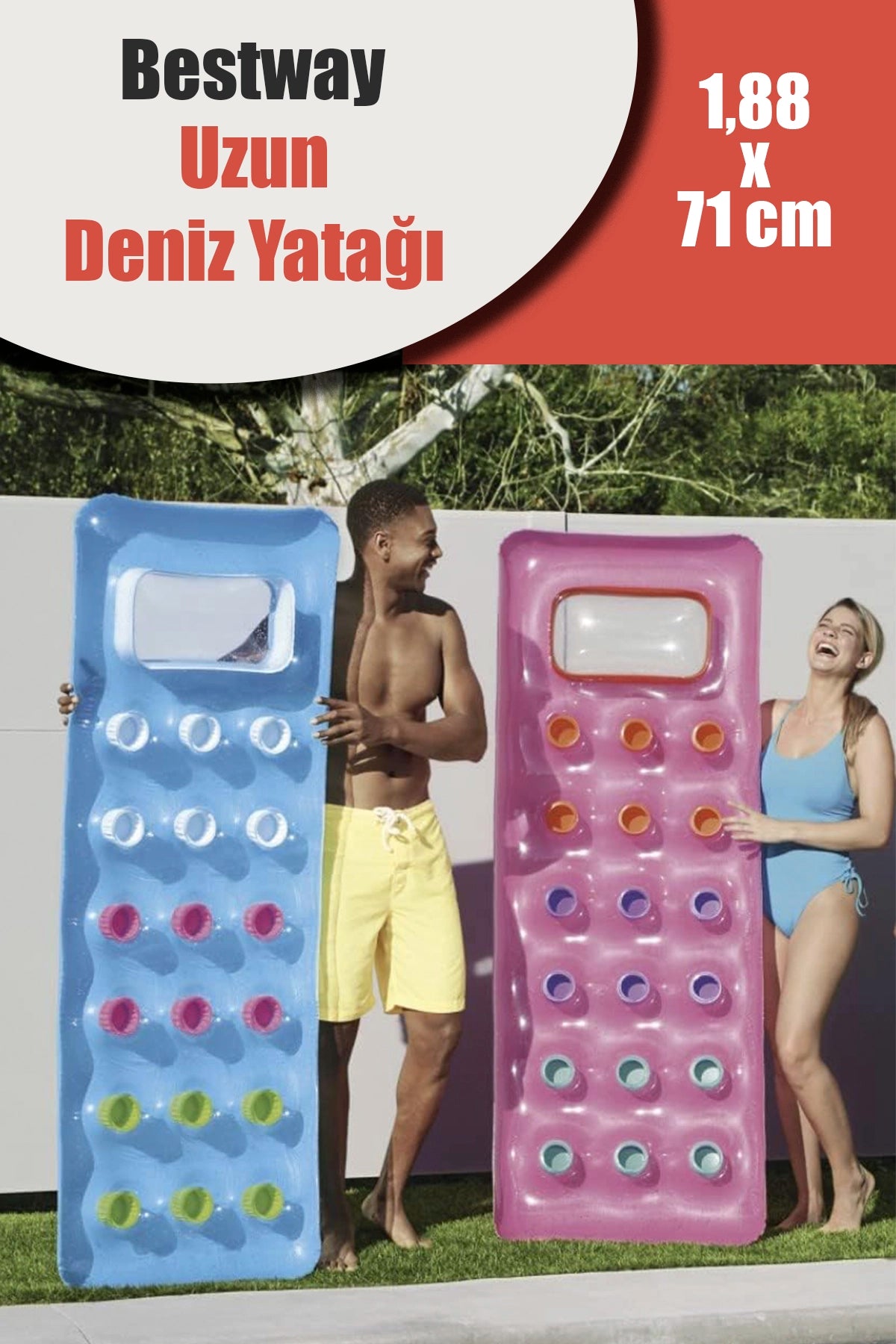 BESTWAY 43040 DENİZ YATAK - dibidip 